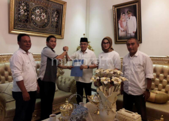 Tim 9 Penjaringan Partai Demokrat bersama CBD dan Istri