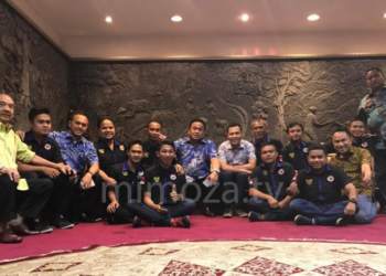 Rahmat Gobel bersama DPW Garda Nasdem Gorontalo
