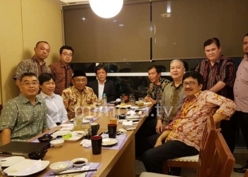 Darwis Moridu & Tim Rachmat Gobel saat bertemu Manajemen Tokyo Food (11/7/2017)