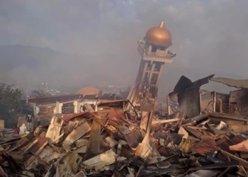Gempa dan tsunami di Sulawesi Tengah.