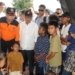 Wakil Presiden Jusuf Kalla (JK) mendampingi Sekjen PBB Antonius Geutters meninjau kondisi Kota Palu, Sulawesi Tengah.(Foto: Liputan6.com/Tim Media Wapres