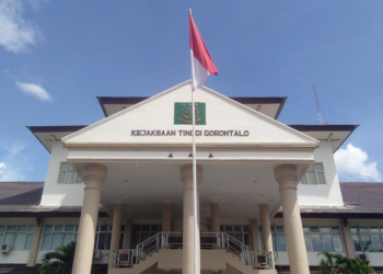Gedung Kantor Kejaksaan Negeri Gorontalo. Foto:lukman Polimengo.