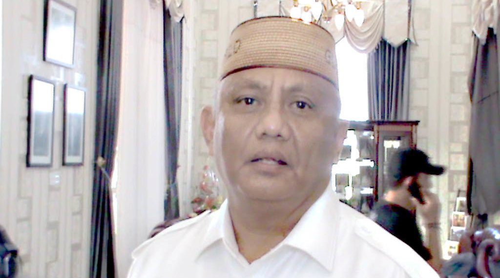 Gubernur Gorontalo, Rusli Habibie. Foto: Lukman Polimengo.