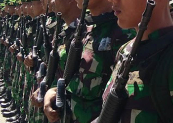 Foto Ilustrasi TNI.(Foto: Lukman Polimengo)