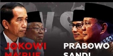 Debat Calon Presiden 2019 Jokowi - Amin vs Prabowo - Sandiaga Uno (Foto" TribunStyle.com/ IG ayuning_28)