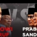 Debat Calon Presiden 2019 Jokowi - Amin vs Prabowo - Sandiaga Uno (Foto" TribunStyle.com/ IG ayuning_28)
