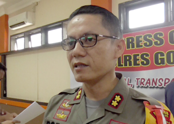 Kapolres Gorontalo Kota, AKBP Robin Lumban Raja. Foto: Lukman Polimengo.
