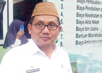 Walikota Kota Gorontalo, Marten Taha.(Foto: Lukman Polimengo)