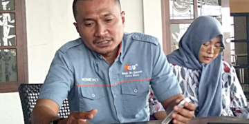 Romie Rifky, nasabah Bank Mandiri Gorontalo yang juga pemilik dan Direktur Utama PT Azwa Utama Gorontalo