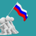 Ilustrasi bendera Rusia