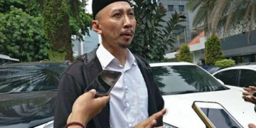 Ketua Cyber Indonesia Permadi Arya alias Abu Janda. Photo: VIVA.co.id/ Bayu Nugraha