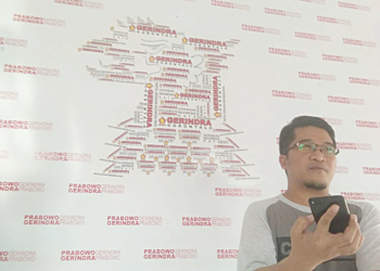 Nurul Saymsu Panna, Koordinator Caleg Gerindra Gorontalo Untuk Prabowo-Sandi.