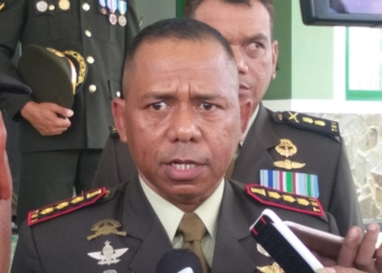 Danrem 133/Nani Wartabone, Kolonel Czi Arnold AP Ritiaw. Foto: Lukman Polimengo.