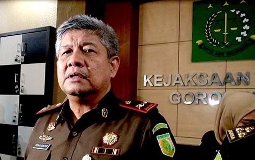 Kepala Kejaksaan Tinggi Gorontalo, Firdaus Dewilmar.