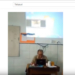 Screenshot video seorang guru yang memutar film porno di kelas.