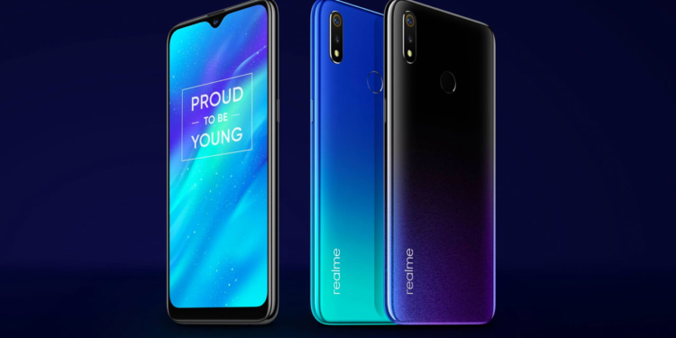 Smartphone Realme 3. Foto: Istimewa.