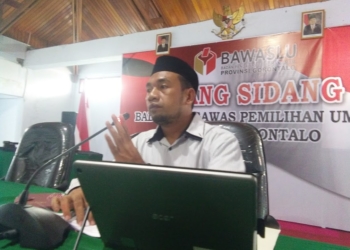 Ketua Bawaslu Provinsi Gorontalo - Djaharudin Umar.