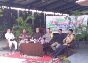 Acara Ngopi Bauni, yang digelar di salah satu resto di Kota Gorontalo, Selasa (16/4/2019).