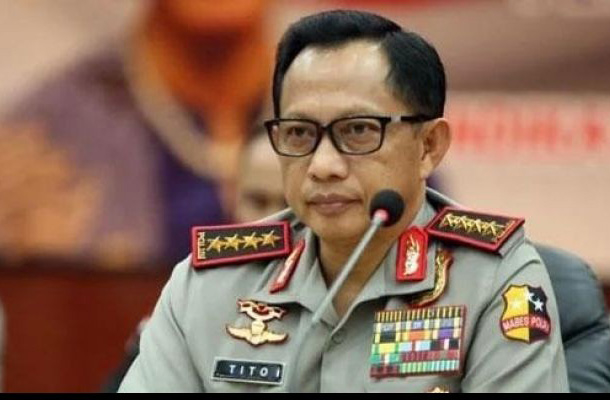 Kapolri Jenderal Tito Karnavian.