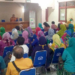 Puluhan guru SMP se Kota Gorontalo saat mengikuti sosialisasi kegiatan Workshop Peningkatan Kompetensi Siswa.
