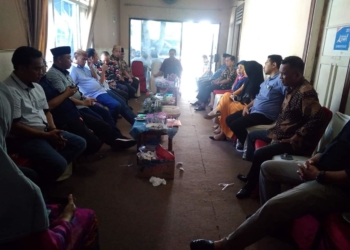 Halal bihalal yang diselenggarakan oleh semua pengurus  Partai Demokrat.