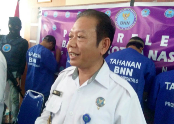 Oneng Subroto, Kepala BNNP Gorontalo.