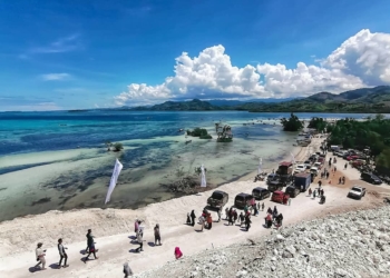 Pantai Ratu di Kabupaten Boalemo. Foto: Instagram Explore Boalemo.