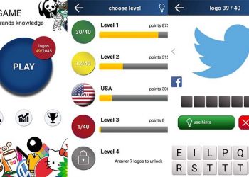 Ilustrasi game di akun sosmed.