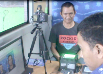 Pelayanan SIM keliling.