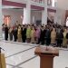 Suasana pelantikan Pejabat Struktural dan Fungsional di lingkungan Pemerintah Provinsi Gorontalo, Selasa (30/7/2019).