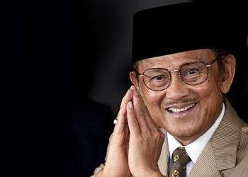 Presiden RI ke 3, BJ Habibie. Foto: Istimewa.