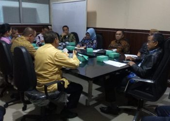 Panitia Khusus (Pansus) I DPRD Provinsi Gorontalo, yang membahas Ranperda tentang Penyelenggaraan Administrasi Kependudukan, di Gedung E, Lantai 3, Dirjen Kependudukan dan Pencatatan Sipil Kementerian Dalam Negeri, Jakarta.