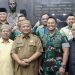 Ketua DPRD dan para Wakil Ketua DPRD mendampingi Gubernur Gorontalo dalam rangka memenuhi undangan dari Kepala Staf Angkatan Darat (KASAD), membahas kesiapan Pemerintah Provinsi Gorontalo terhadap Pembangunan Sekolah Calon Bintara (SECABA).