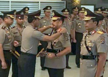 Upacara serah terima Kapolda Gorontalo dari pejabat lama, Irjen Pol Rachmad Fudail kepada pejabat baru, Brigjen Pol Wahyu Widada, yang dipimpin oleh Kapolri  Jenderal Polisi Idham Azis. Upacara tersebut digelar di Wisma Bhayangkari Mabes Polri, Jumat (08/11/2019).