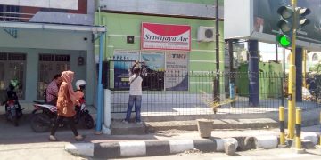 Bangunan yang digunakan travel Mutmainnah yang beralamat di Jalan Raja Eyato, kelurahan Limba B, Kota Gorontalo.