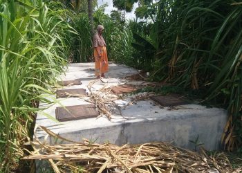 Proyek Instalasi Pembuangan Air Limbah (IPAL) Komunal yang berada di Dusun 1, Desa Toto Utara, Kecamatan Tilongkabila, Kabupaten Bonebolango