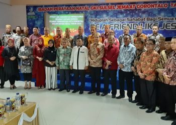 Safari Natal 2019 oleh Pemkot Gorontalo. Foto pemkot Gorontalo.