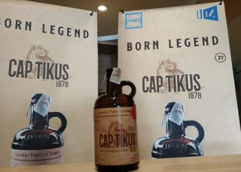 Minuman keras jenis Cap Tikus. Foto: Istimewa.