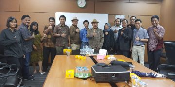 Audiensi Pengurus Asosiasi Media Siber Indonesia (AMSI) Pusat dan AMSI Jakarta, di Gedung Dewan Pers, Kebon Sirih, Jumat (24/1/2019). Foto: AMSI.