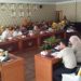 Rapat koordinasi pencegahan virus corona yang digelar di Ruang Huyula, Kantor Gubernur Provinsi Gorontalo, Selasa (27/1/2020).