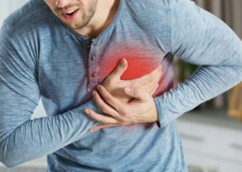 Ilustrasi serangan jantung..