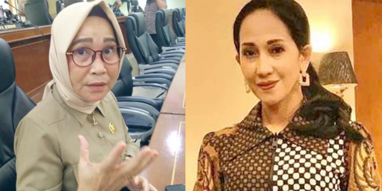Sitti Nurain Sompie dan Yeyen Sidiki, Aleg DPRD Provinsi Gorontalo.