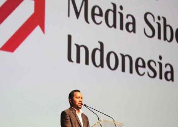 Ketua Asosiasi Media Siber Indonesia (AMSI) Wenseslaus Manggut