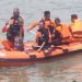 Badan Pencarian dan Pertolongan (Basarnas) Kota  Gorontalo tengah melakukan upaya pencarian korban tenggelam. Foto: Istimewa.