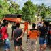 Tim Basarnas Kota Gorontalo melaksanakan breafing sebelum melakukan pencarian