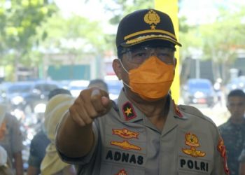 Kapolda Gorontalo,  Brigjen Pol  Adnas.