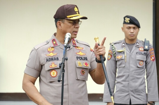 Kapolda Gorontalo, Brigjen Pol Adnas.