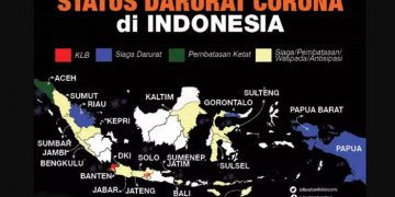 Infografis status darurat corona di Indonesia. Foto: liputan6.com