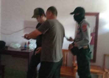 Oknum Aparatur Sipil Negara (ASN) berinisial JJ, terjaring Operasi Penyakit Masyarakat (Pekat) 2020 oleh Tim 1 Unit Kecil Lengkap (UKL) yang digelar Polda Gorontalo, Kamis (05/03).