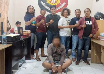 Satuan Reserse Kriminal Unit Reserse Mobile (Resmob) Polres Bonebolango berhasil mengamankan YP alias Juni (42), terduga pelaku pencurian barang elektromik..